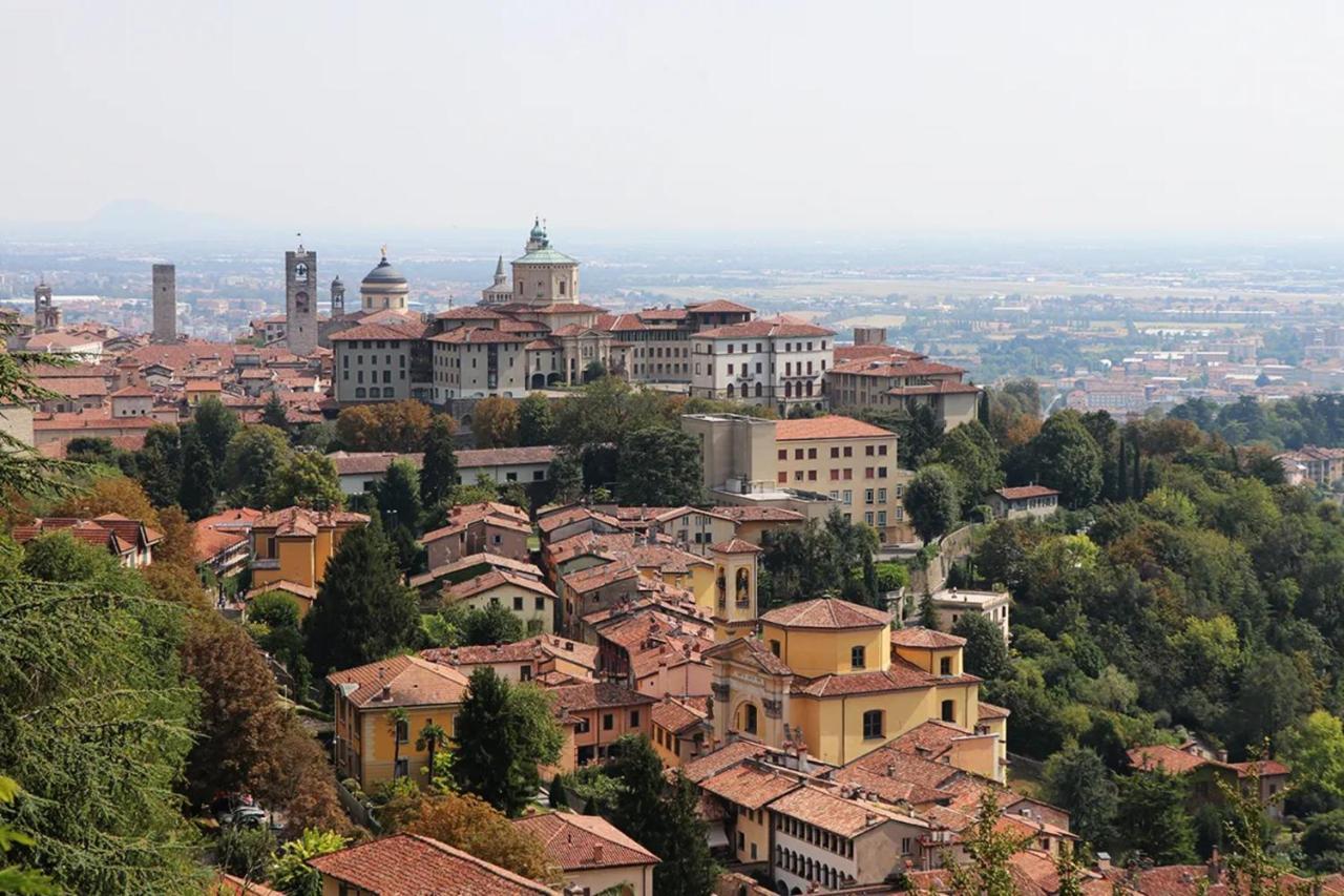 Penthouse In Citta Alta - Bergamo Leilighet Eksteriør bilde