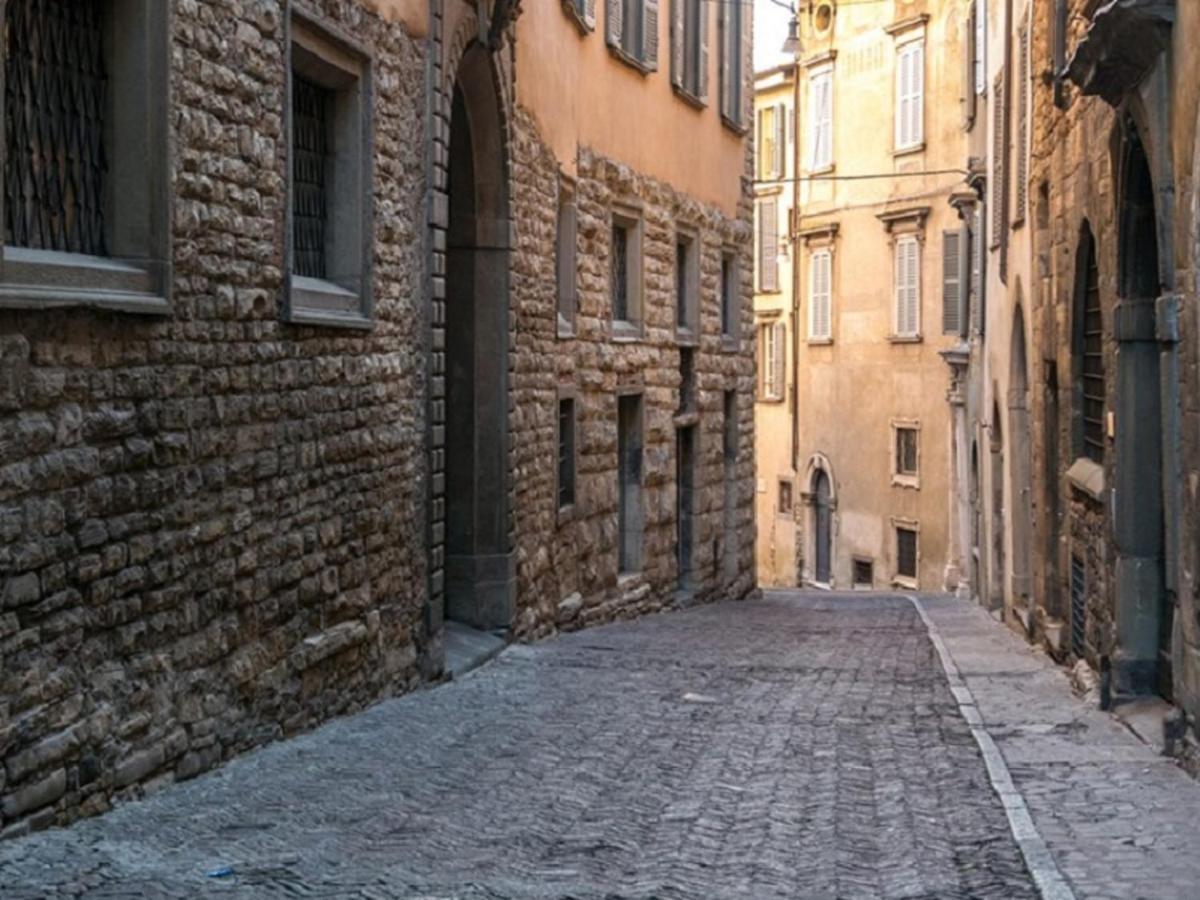 Penthouse In Citta Alta - Bergamo Leilighet Eksteriør bilde