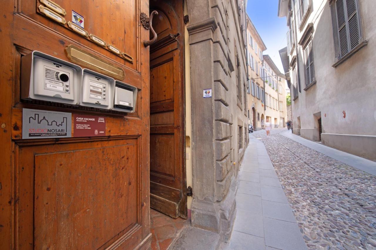Penthouse In Citta Alta - Bergamo Leilighet Eksteriør bilde